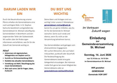 Quelle: Gemeindeteam St. Michael